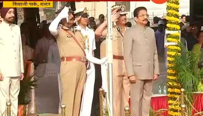 Mumbai Shivaji Park Governor Of Maharashtra C Vidyasagar Rao At Maharashtra Day Celebration