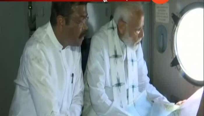 PM Modi Visits Fani Affected Odisha Announces 1000 Rs As Relief Fund