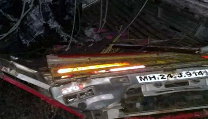 लातूर येथील अपघातात ५ जण जागीच ठार तर ६ जण गंभीर