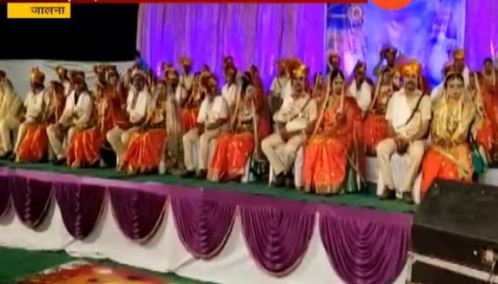 Jalna Bhai Shri Foundation And Naam Foundation Organised Mass Marriage For Farmers