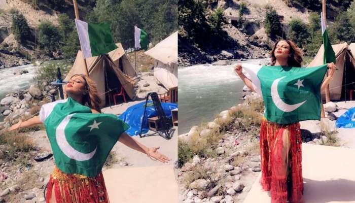 पाकिस्तानच्या राष्ट्रध्वजासह राखीची सोशल मीडिया पोस्ट व्हायरल