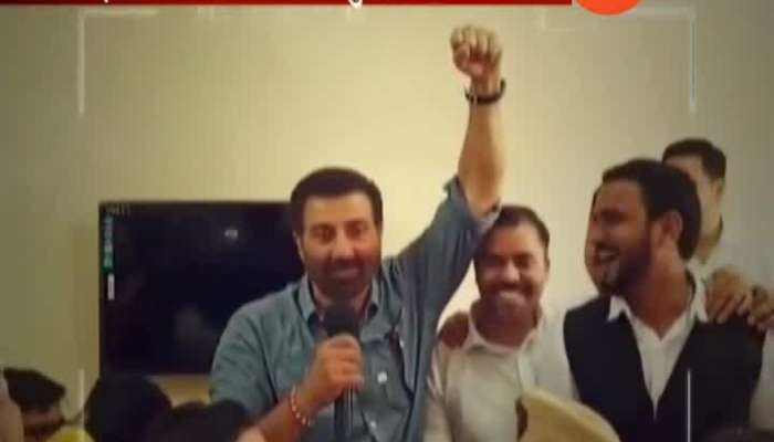 LS Election 2019 Hand Pump Hero In Sunny Deol Roadshow