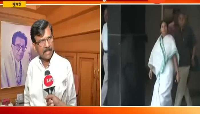 Mumbai Shiv Sena MP Sanjay Raut Criticise West Bengal CM Mamta Banerjee