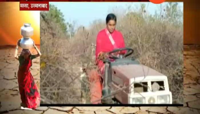 Osmanabad Lady Asha Sawant Cultivate Pomegranate In Drought Situation.