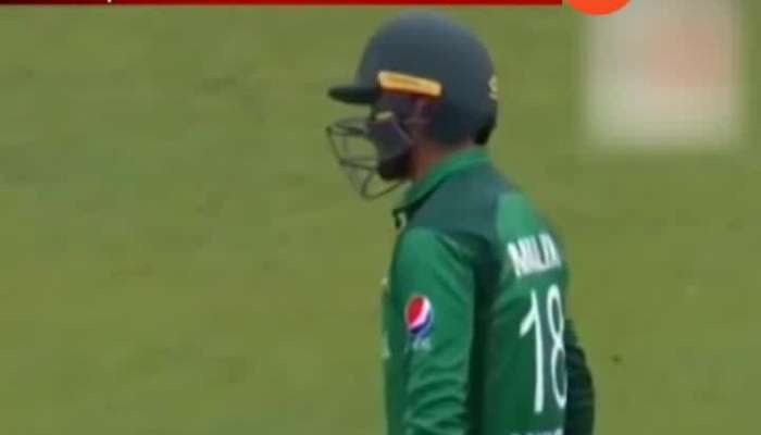Shoaib Malik Hit Wicket Smashing Stumps With Bat Against England