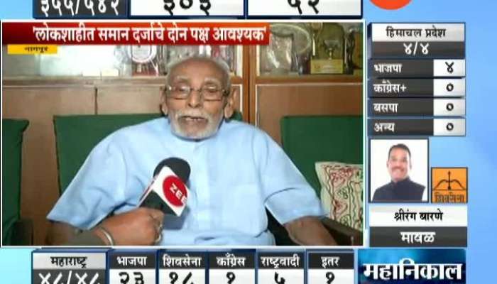 Nagpur RSS MG Vaidya On Lok Sabha Election Results 2019