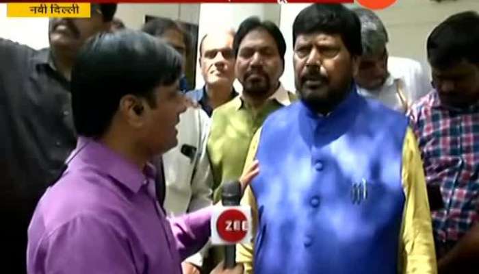 New Delhi Ramdas Athawale Again Get Minister Of State For Social Justice And Empowerment In PM Modi Govt