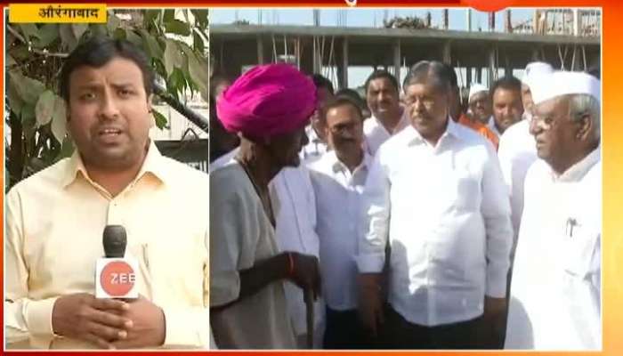 Aurangabad Chandrakant Patil On Fodder Camp Will Continue As Delay In Monsoon