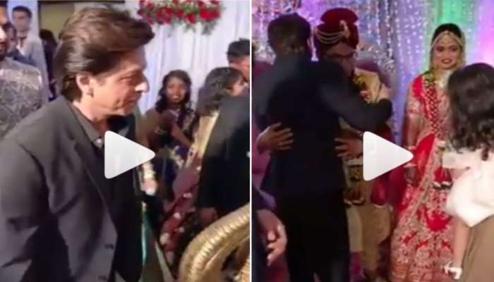 VIDEO : मेकअप आर्टिस्टच्या लग्नाला शाहरुखची हजेरी; पाहुणेमंडळी थक्क