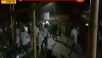 कोल्हापूर : दोन गटात तुफान दगडफेक, तीन पोलीस जखमी