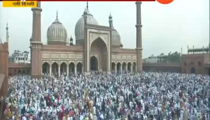 New Delhi Muslims Celebrate Eid 2019