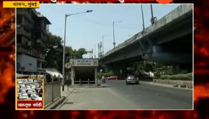 Mumbai Sion Bridge Repair Work Crate Heavy Traffic Jam In City