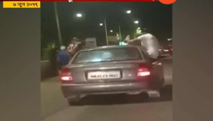 Mumbai Khar Police Arrested People Doing Stunt On Car