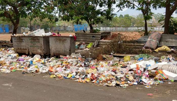 सानपाड्यातील कचरा अखेर उचला