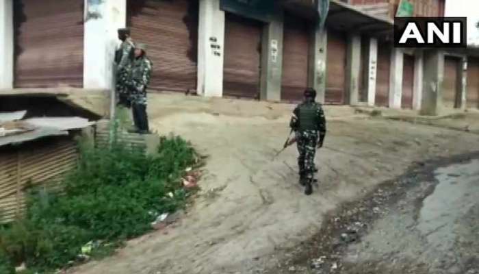 अनंतनागमध्ये सुरक्षाबलाने दहशतवाद्यांना घेरले 