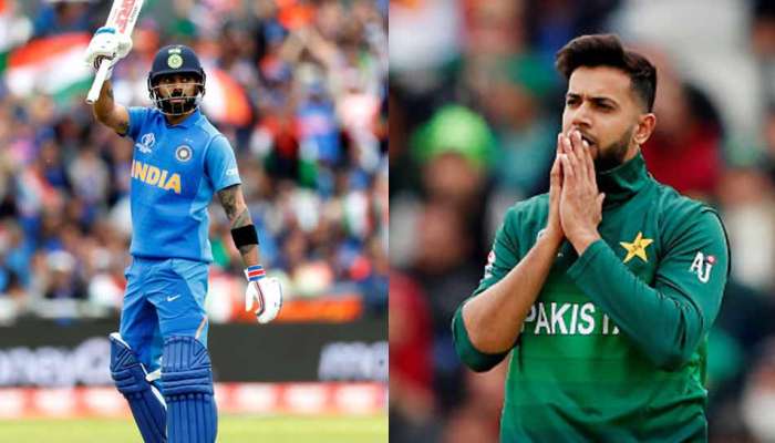 World Cup 2019 : पाकिस्तानच्या बॉलरने हात जोडल्यावर विराट आऊट?