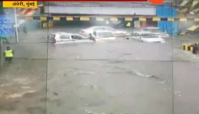 Mumbai Andheri Subway Water Logging From Heavy Rain