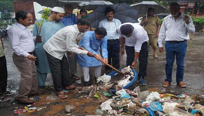 कचरा नाल्यात न टाकण्याचे महापालिकेचे आवाहन