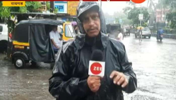 Raigad Getting Heavy Rainfall After Short Break