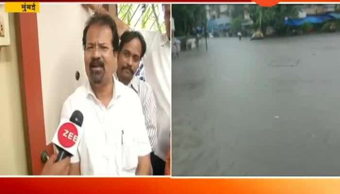  Mumbai Mayor Vishwanath Mahadeshwar Challenge No Water Logging After Heavy Rainfall