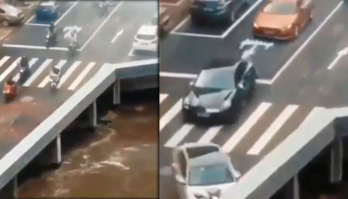 VIRAL VIDEO : या पुलावरून गाड्या गायब होताना पाहिल्यात का?