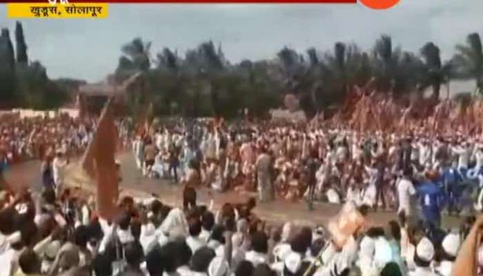 mauli palkhi ringan in solapur