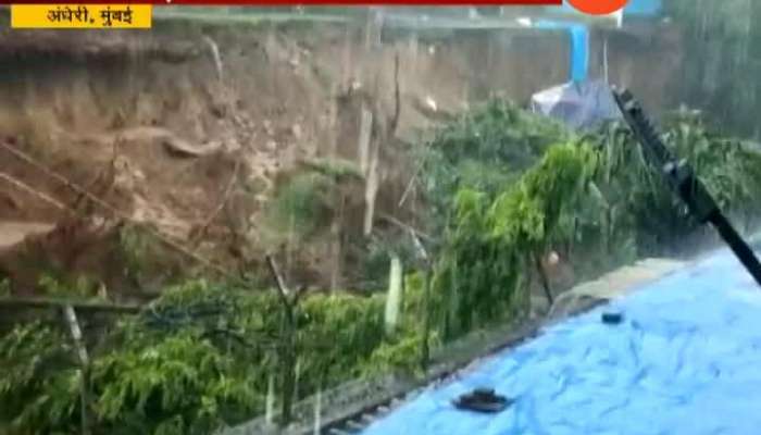 Mumbai Andheri MIDC Wall Collapsed Women Stuck