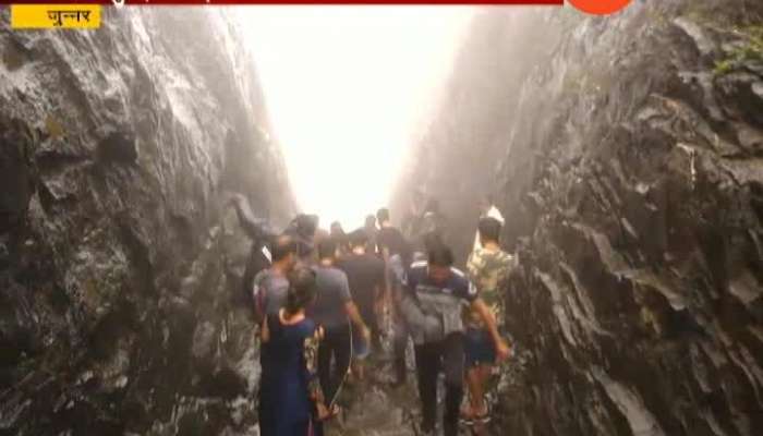 Tourist Attracted To Junnar In Monsoon Tourist Sopt