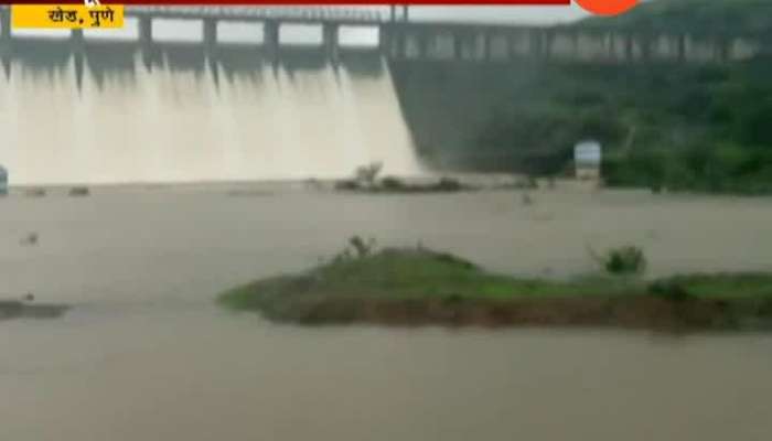Pune Khed Kalmodi Dam Overflow