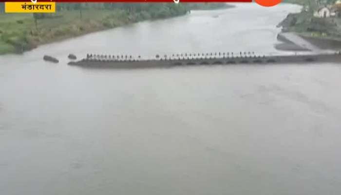 mula dam heavy rain in bhandrdara