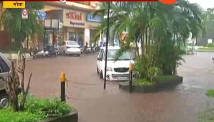  heavy rain in goa waterlogging