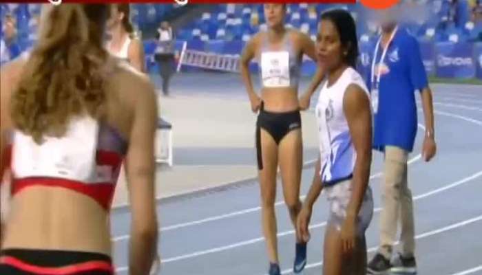 Dutee Chand Wins 100m Gold In World Universiade,Creates History