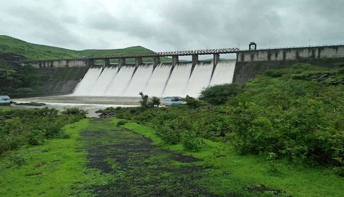 कळमोडी धरण ओवर फ्लो, पुर्ण क्षमतेने भरलेले जिल्ह्यातील पहीले धरण