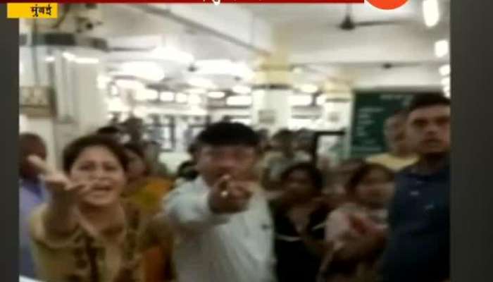 patients relatives on beat doctor in nair hospital mumbai