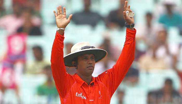 World Cup 2019 : वर्ल्ड कप फायनलमध्ये कुमार धर्मसेना यांचा विक्रम