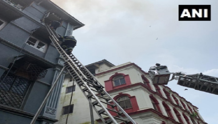 कुलाब्यातील चर्चिल चेंबर इमारतीत आग, एकाचा मृत्यू दोन जखमी