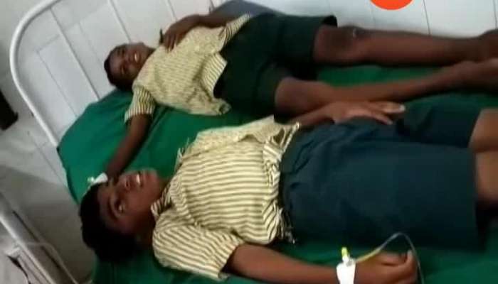 Food poisoning to 56 Students in hospitl in Nandead