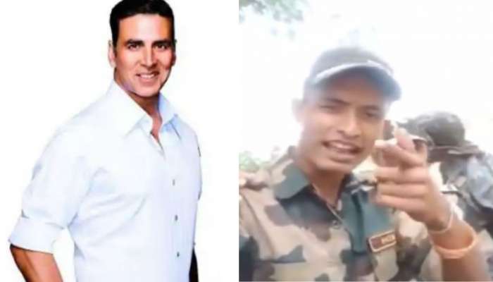 जवानांकडून हृद्यस्पर्शी संदेश; अक्षयही भारावला