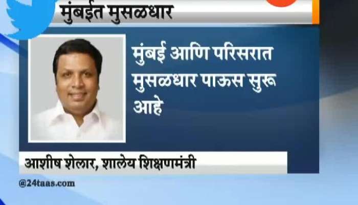 Education Minister Ashish Shelar On Tweets On Schools To Take Decision