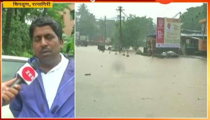 Ratnagiri Chipplun Tehsildar Jeevan Desai On Flood Situation From Over Night Heavy Rainfall