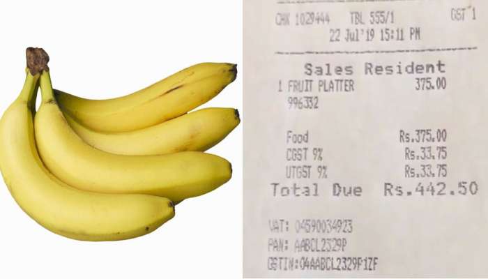 अभिनेत्याला दोन केळ्यांसाठी ४४२ रुपये मोजणाऱ्या हॉटेलवर कारवाई