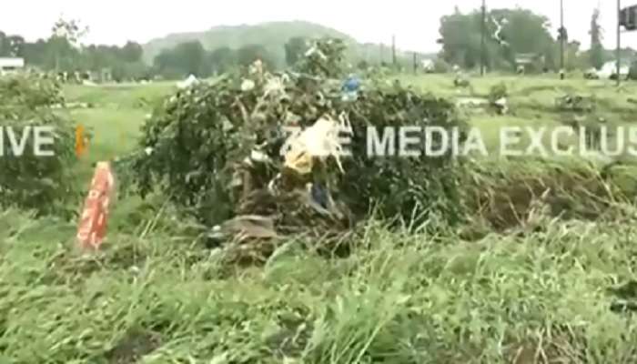 मुरबाड-शहाड मार्गावरील रायते पूल खचला