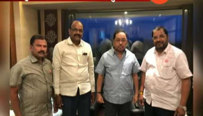  Raju shettiy visits Narayan Rane in mumbai