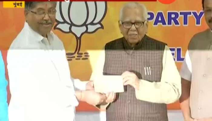 Mumbai Ram Naik Rejoined After Completing Term Of UP Governor
