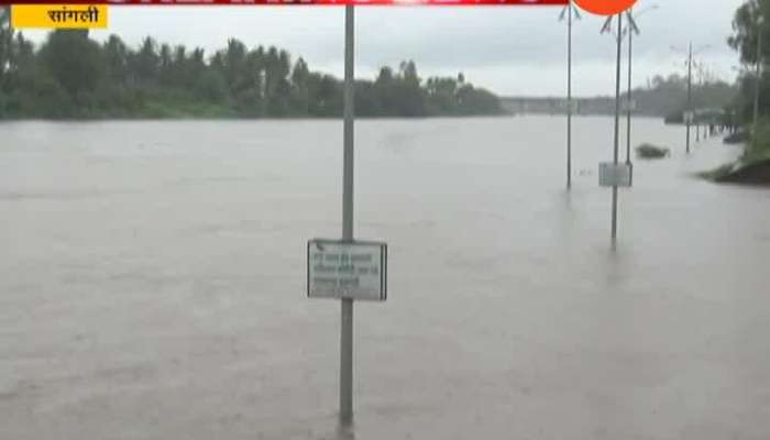 Heavy rain in sangli on koyna varna dam