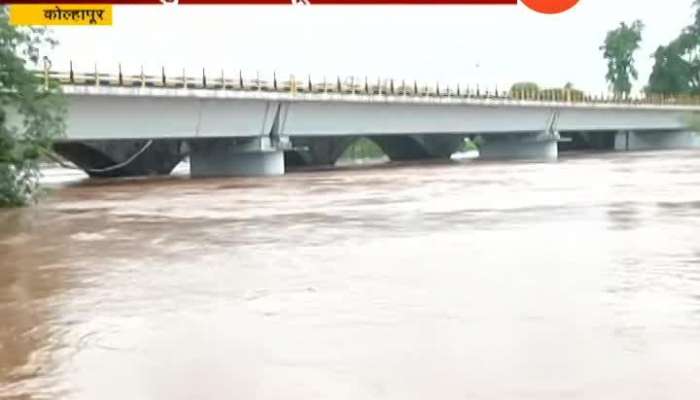 Kolhapur Flood Situation Getting Sever As Panchgana River Flowing Above Danger Level