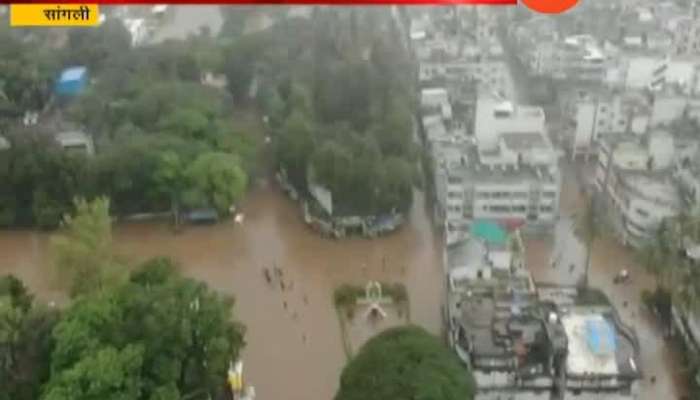 Hevay rain in Sangli Capchar on Dron flood in river Ground report on ravindra kambale