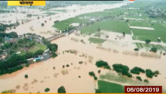 कोल्हापुरात पूरस्थिती गंभीर, हजारो नागरिकांचे स्थलांतर