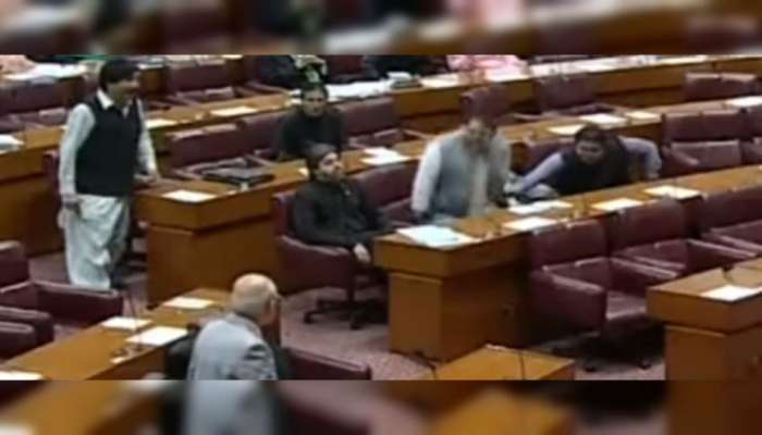 मंत्रीमहोदयांना कुत्र्याची उपमा दिल्यामुळे पाकिस्तानच्या संसदेत गोंधळ 