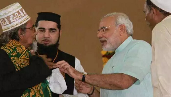 एकेकाळी मुस्लीम टोपी नाकारणाऱ्या मोदींनी आज दिल्या 'ईद'च्या शुभेच्छा 